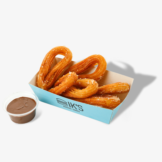 CHURROS CON NUTELLA